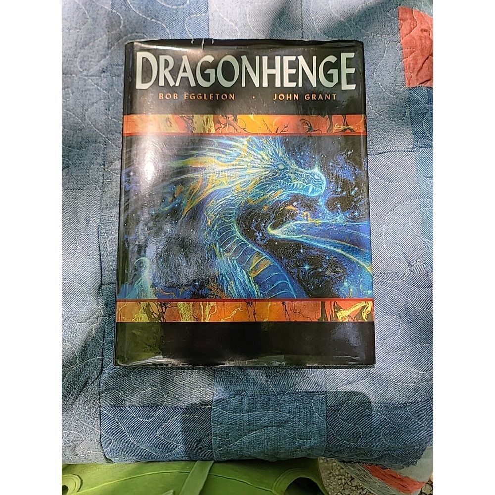 Dragonhenge Book by Bob Eggleton & John Grant Fantasy Medieval Magic Gift Legend